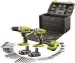Ryobi One+ 18V 2 Piece Drill/Driver Kit with 100 Accessories @ Bunnings Warehouse: $249 (down from $289)