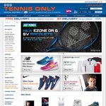 30% off Store Wide at Tennis Only (Exclude Tennis Balls, Ball Machines and Stringing Machines)