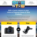 Win a Canon EOS 760D Super Kit Worth $1,349 or Hayman Reese & Rola Package Worth $1,000 from Australian Caravan Co