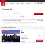 Emirates - Fly to New Zealand from AUD 229 One-Way