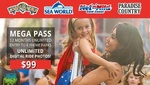 1 Year Gold Coast QLD Theme Park Mega Pass with Unlimited Digital Photo Ride Pass $79.20 @ Groupon