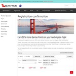 [Targeted] Fly to The United States, Get 50% More Qantas Points
