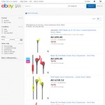 Beats by Dr Dre Tour 2 Active Earphones - Shock Yellow $79.20 Myer eBay Store Click & Collect RRP $169
