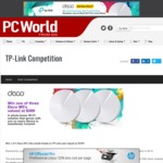 Win 1 of 3 TP-Link Deco M5 Whole-Home Mesh Wi-Fi Systems Worth $399 from PC World
