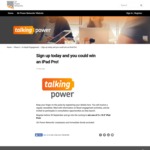 Win 1 of 2 10.5" Apple iPad Pros [SA - Sign up for SA Power Networks' 'Talking Power' Newsletter]