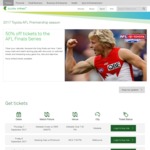 50% off Tickets to the AFL Finals (Telstra Customers)