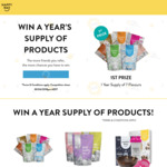 Win a Year's Supply of Happy Way Protein Powder Valued at $4000