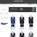 Two Wool Suits $499 @ Stafford Ellinson