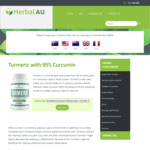 6 Bottles of Turmeric Pills $120 + Free Shipping @ Herbal NZ