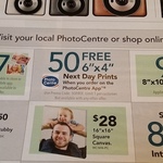 50 Free 6x4 Next Day Photo Prints via PhotoCentre App @ Harvey Norman