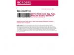 Get 3 For 2 On All Full Price Audio Books - At Borders!
