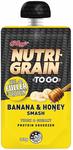 Nutri-Grain to GO Protein Squeezer Banana & Honey Smash, 6x 140 g $1.37 + Delivery (Free with Prime/ $49 Spend) @ Amazon AU
