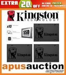 Kingston A400 SSD 120GB $29.56, 240GB $42.36, 480GB $79.16 + Delivery (Free with eBay Plus) @ Apus Auctions eBay