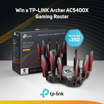 Win a TP-Link AC5400 MU-MIMO Tri-Band Gaming Router Worth $610 from Scan