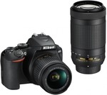 Nikon D3500 DSLR Camera with 18-55mm +70-300mm Lens Kit $633 @ Harvey Norman
