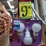 [QLD] Philips 8w LED Bulbs 3 Pack for $9.95 on Clearance @ Bunnings [Smithfield, Cairns]