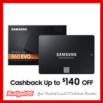 Samsung 860 EVO 500GB 2.5" SATA SSD 2 for $205.50 (eBay Plus) or $217 (Non-eBay Plus) Delivered (+ $17 CB Each) @ Budget PC eBay
