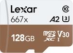 Lexar Professional 667x microSDXC UHS-I/U3 Card 256GB $56.60 + Delivery (Free with Prime) @ Amazon US via Amazon AU