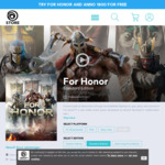 [FREE] For Honor Standard Edition PC + 90% off other titles