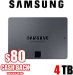 Samsung SSD 860 QVO 4TB - $599 + Postage (Free Pickup) & $80 Samsung Cashback @ Online Computer