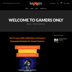 25% off Sale Prices on Gaming Headsets + Free Shipping @ Gamers Only