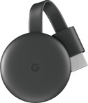 Google Chromecast - Charcoal Grey (3rd Gen) $47.20, Google Chromecast Ultra $79.20 + Delivery (Free C&C) @ The Good Guys eBay