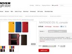 Nintendo DSi XL $179.40 + $8 Shipping - Myer Direct Online