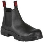 Hard Yakka Slip on Grit Black Safety Steel Toe Leather Boots (Sizes US 8,9,10) $25 + $10 Shipping (RRP $69.99) @ Top Brand Shoes
