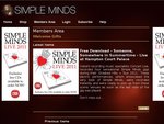 Free Simple Minds Track(s) - Someone, Somewhere in Summertime Live