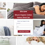 Win an Organic Cotton Sateen Sheet Set Worth $349 from Bhumi Organic Cotton