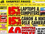 JB Hi-Fi - 15% off All Computers (Exclusions Apply) 15% off Canon and Nikon DLSRs