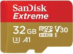 SanDisk Extreme MicroSDHC 32GB $15 (Was $19) @ JB Hi-Fi