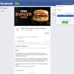 [SA] Free Double Bondi Burger via Online Form & OTR App @ Oporto (Glenside)