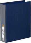Marbig Clearview Blue Insert Binder A4 4D Ring 50mm $3.93 + Delivery ($0 with Prime / $39 Spend) @ Amazon AU