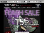 ShoeSales.com.au - Save a Further 15% off Everything. Includes Sale Items. Free Shipping Too