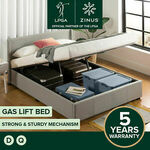 Zinus Gas Lift Bed: Q $279.20, DB $271.20 (eBay Plus Q $272.22, DB $264.42) + Free Delivery to Most Metro @ Zinus eBay