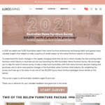 Win 1 of 2 $12,000+ Luxury Home Furniture Packages from Luxo Living