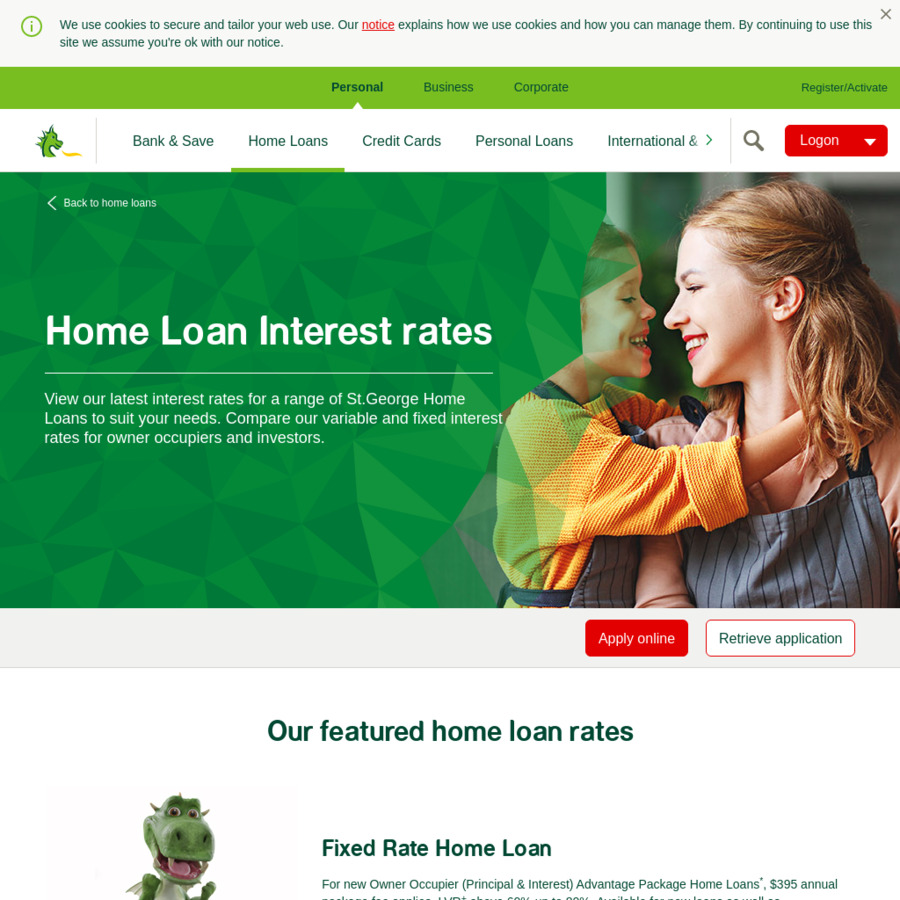 Westpac Group Home Loan Interest Rate Reduction from 1.79 pa Fixed