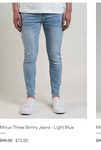 20% off Storewide Winter Sale - Jeans for Shorter Guys @ Minus Three