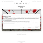 50%-80% off + Delivery @ Sneakerboy