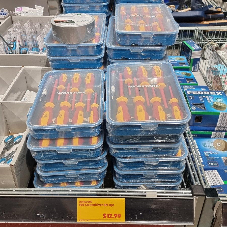 Screwdriver on sale set aldi