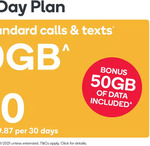 Kogan Mobile $120 for 365-Day Prepaid SIM Plan with Total of 150GB Data & Unlimited Talk & Text @ Groupon