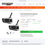 Cardo Packtalk Bold JBL Duo Bluetooth $582 Delivered @ Chromeburner