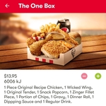 "The One Box" $13.95 @ KFC