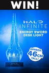 Win a Halo Infinite Energy Sword Desk Light from EB Games