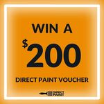 Win a $200 Direct Paint Voucher from Direct Paint