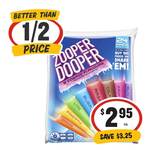 [NSW] Zooper Dooper 24 Pack $2.95, Peters Drumstick 24 Pack $15  + More @ IGA