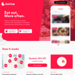 [NSW, QLD, SA, VIC] Extra $10 off in-App Takeaway Orders ($11 Min Spend before Discount) @ EatClub