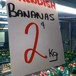 [QLD] Cavendish Bananas $0.02 Per kg @ Cabbage Patch Discount Grocer - Deagon