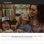 [VIC] Spend $20+ at Food Court, Café and Takeaway Retailers (Weekdays), Receive $10 Chadstone Gift Card @ Chadstone Shopping